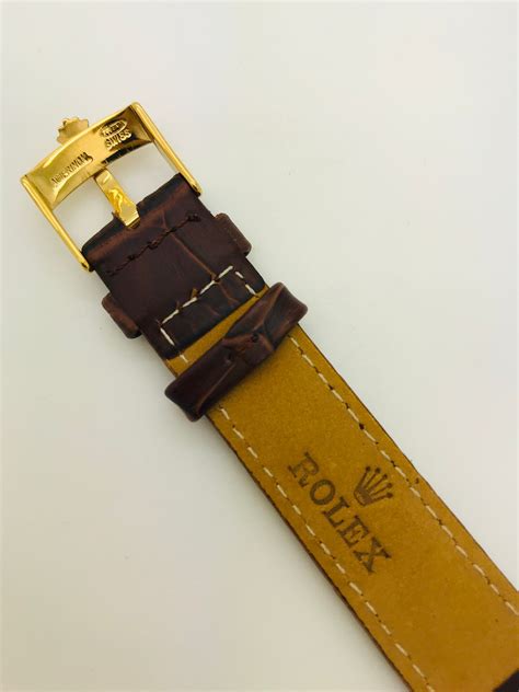 rolex strap buckle|Rolex original leather strap.